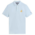 Tommy Hilfiger Script Regular Polo Licht Blauw