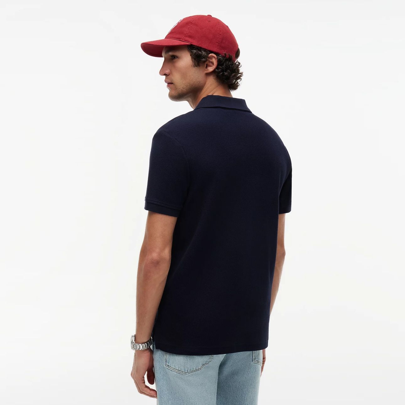 Tommy Hilfiger Script Regular Polo Navy