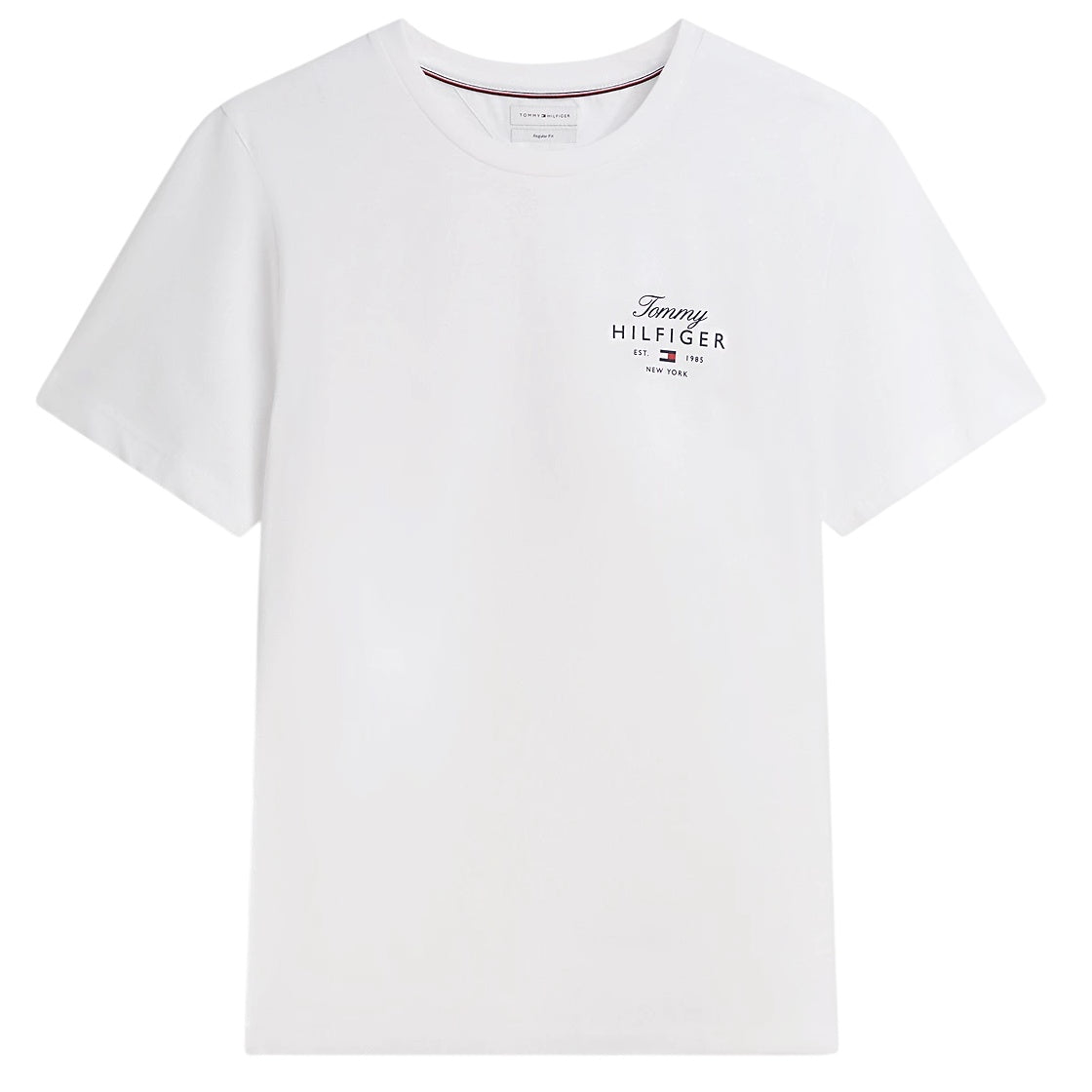 Tommy Hilfiger Script Stack T-shirt Wit