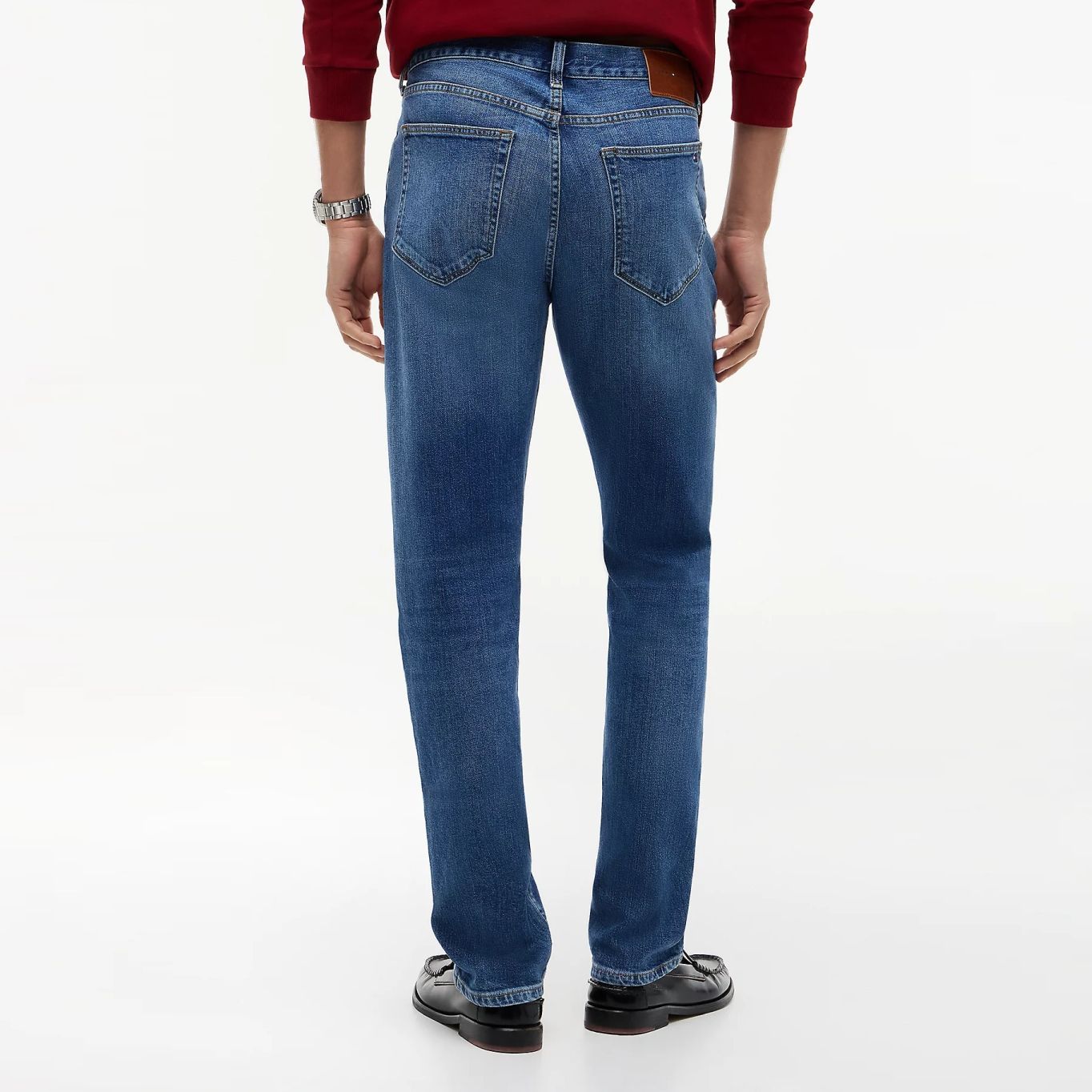 Tommy Hilfiger Slim Straight Denton Jeans Blauw