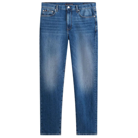 Tommy Hilfiger Slim Straight Denton Jeans Blauw