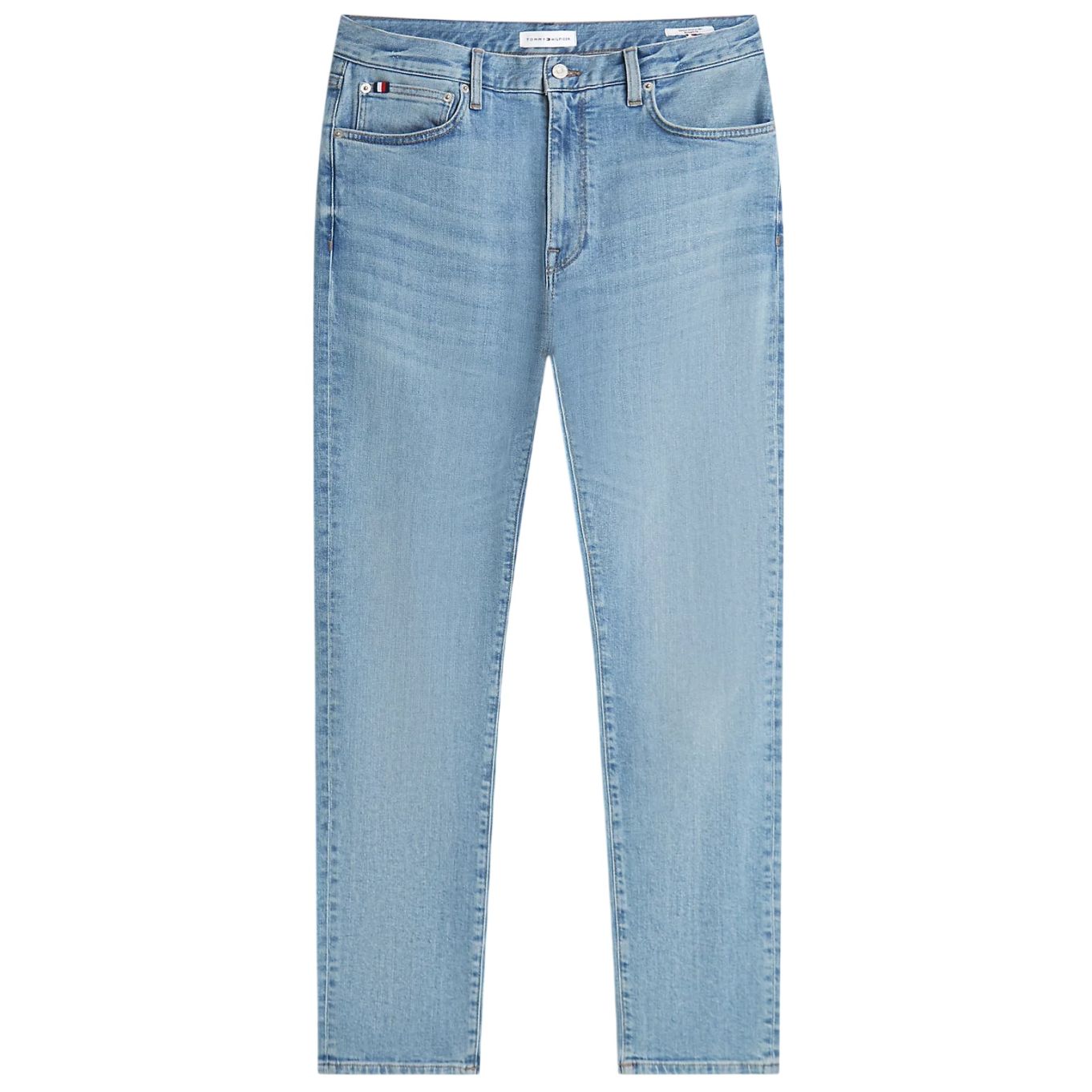 Tommy Hilfiger Slim Straight Denton Jeans Licht Blauw