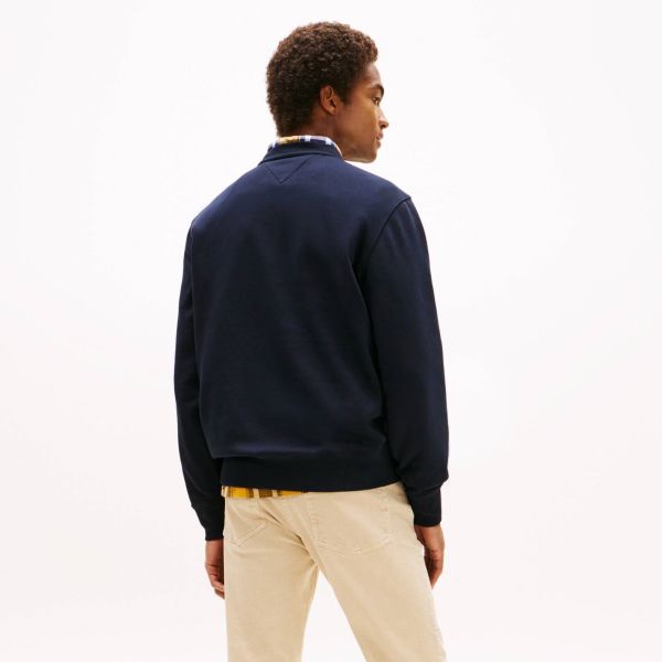 Tommy Hilfiger Small Crest Outline Sweater Navy