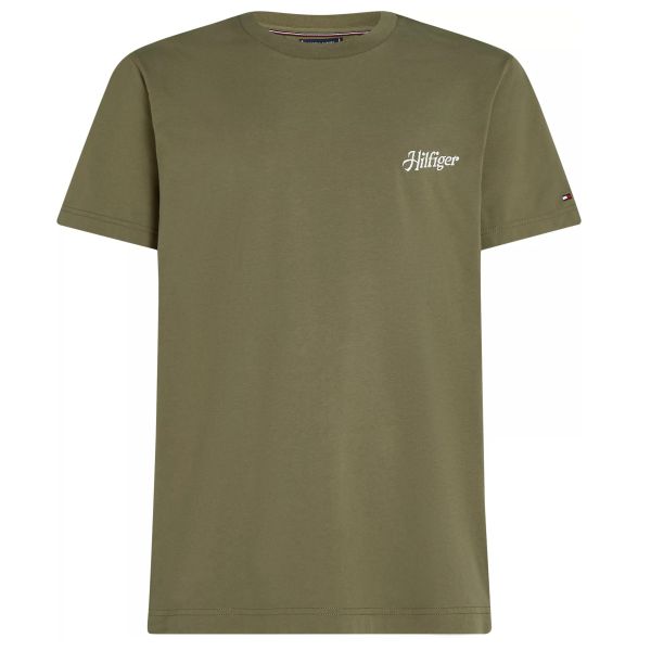 Tommy Hilfiger Summer Photo T-shirt Donker Groen