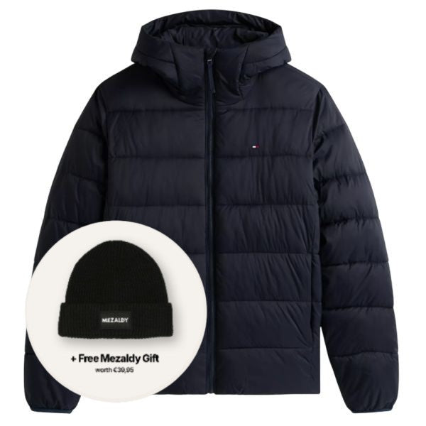 Tommy Hilfiger Mid Weight Puffer Navy