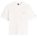 Tommy Jeans 90s Bubble Flag T-shirt Wit