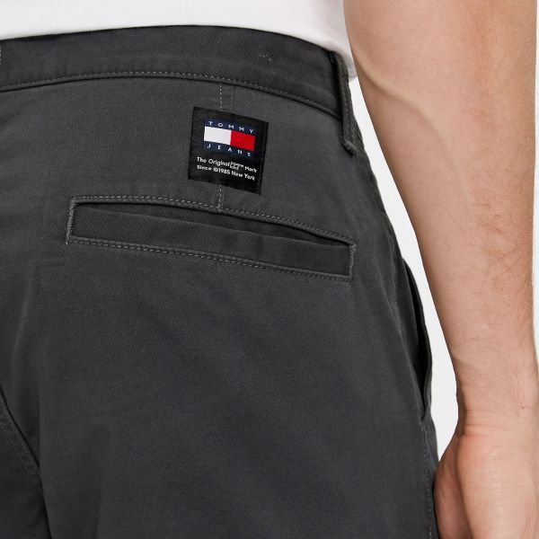 Tommy Jeans Austin Cargo Broek Antraciet