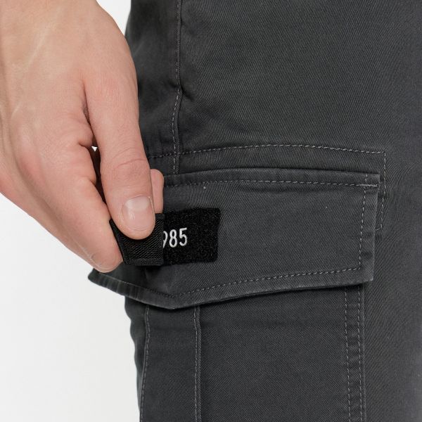 Tommy Jeans Austin Cargo Broek Antraciet