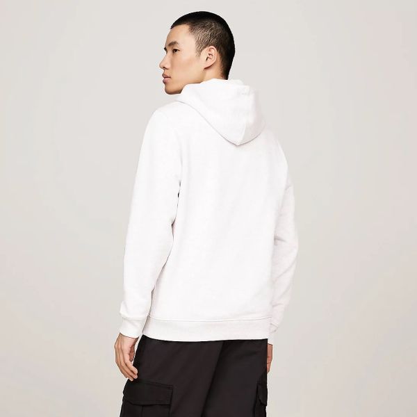 Tommy Jeans Badge Hoodie Licht Grijs