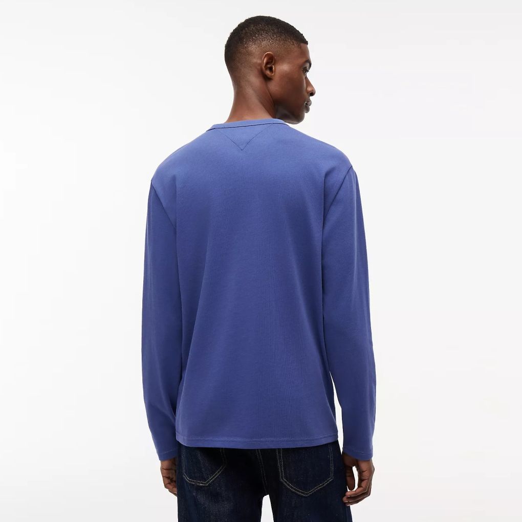 Tommy Jeans Badge Longsleeve T-shirt Blauw