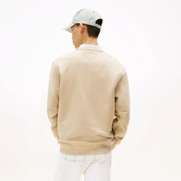Tommy Jeans Badge Sweater Beige