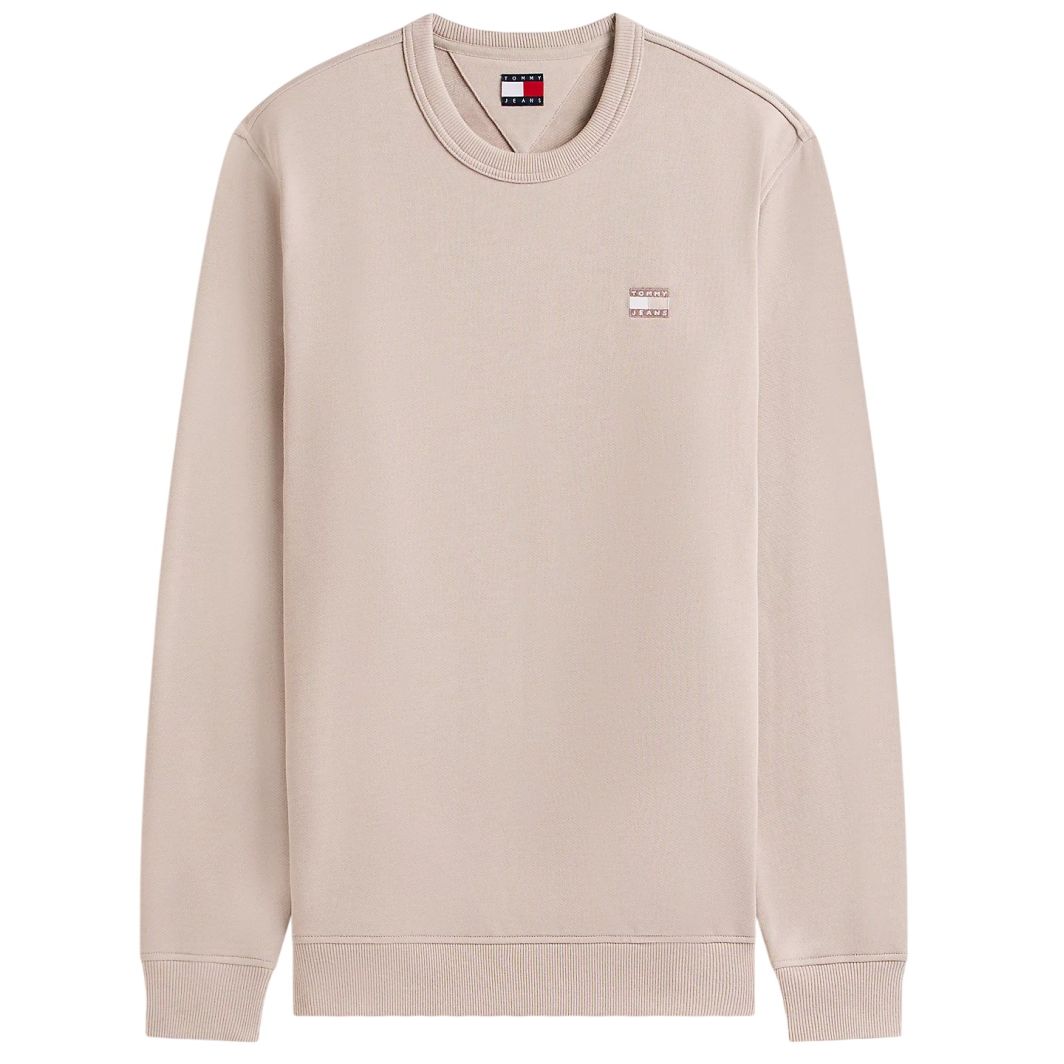 Tommy Jeans Badge Sweater Beige