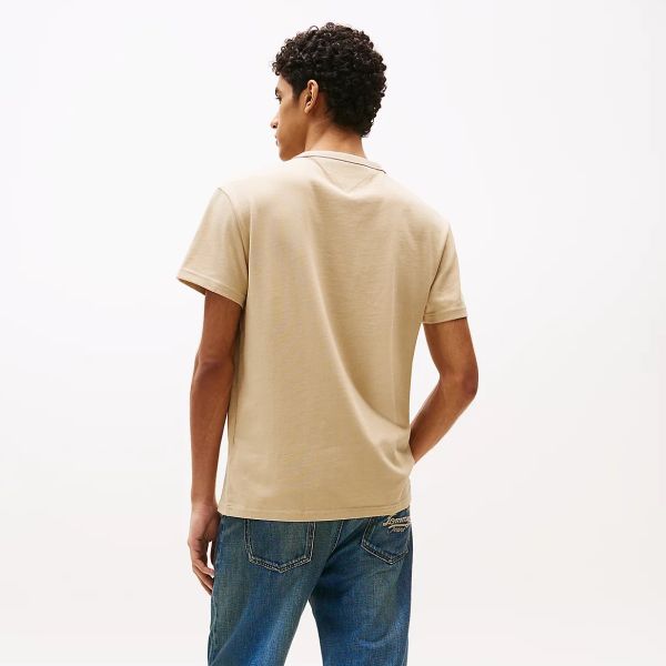 Tommy Jeans Badge T-shirt Beige
