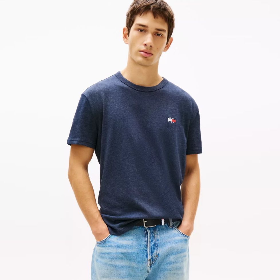 Tommy Jeans Badge T-shirt Navy