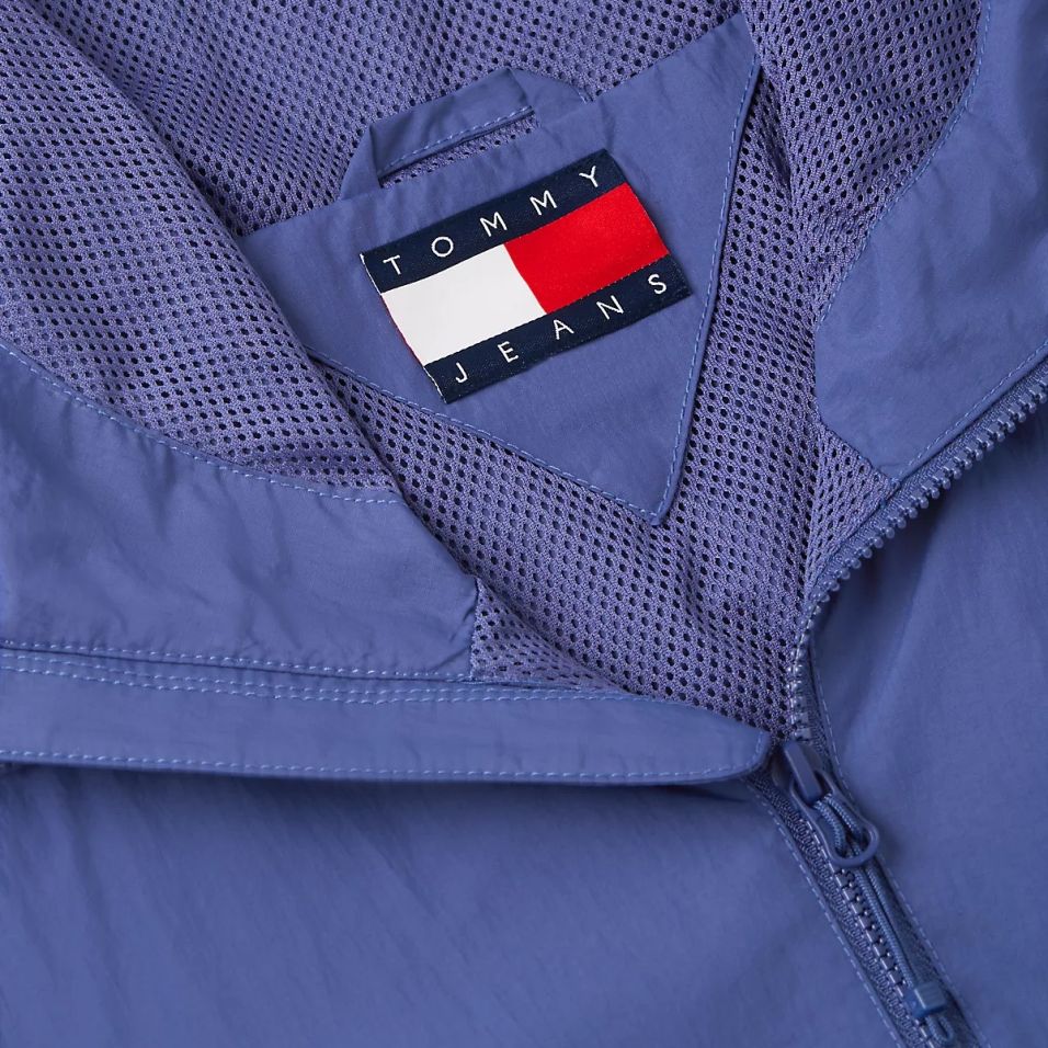 Tommy Jeans Chicago Packable Jack Blauw