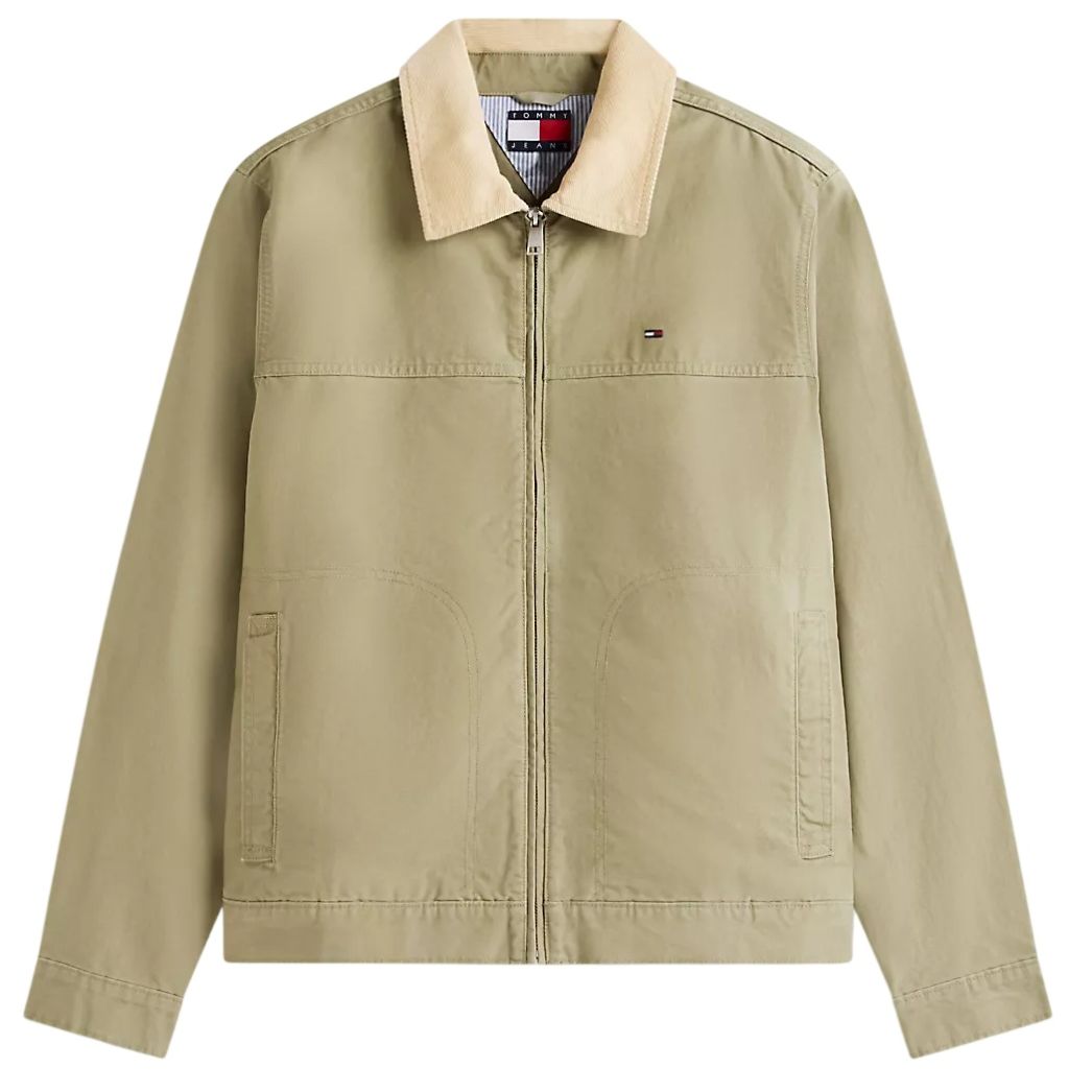 Tommy Jeans Cotton Ranch Jack Groen
