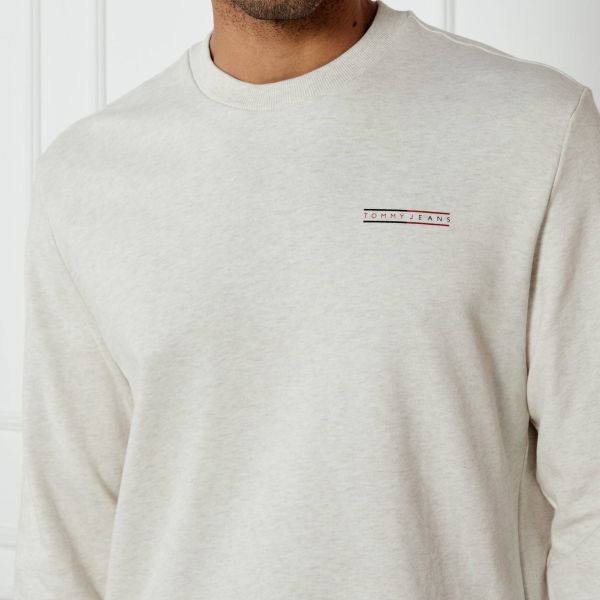 Tommy Jeans Entry Graphic Sweater Off White
