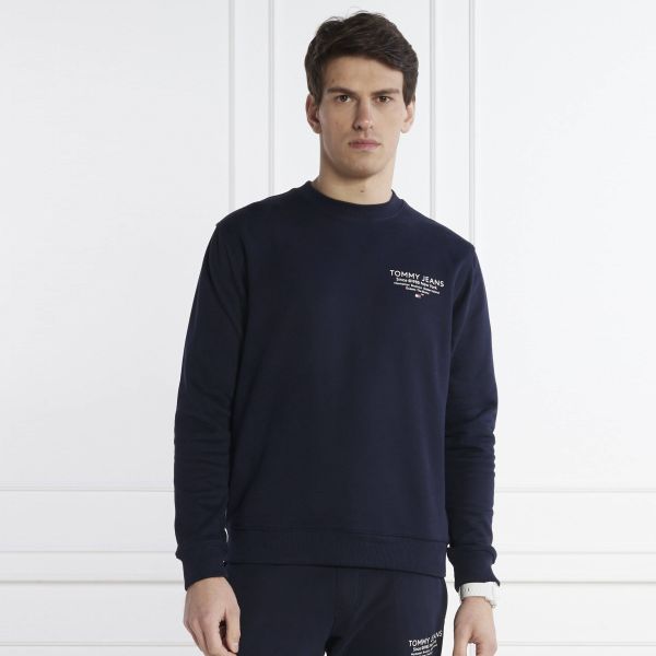 Tommy Jeans Essential Graphic Sweater Navy