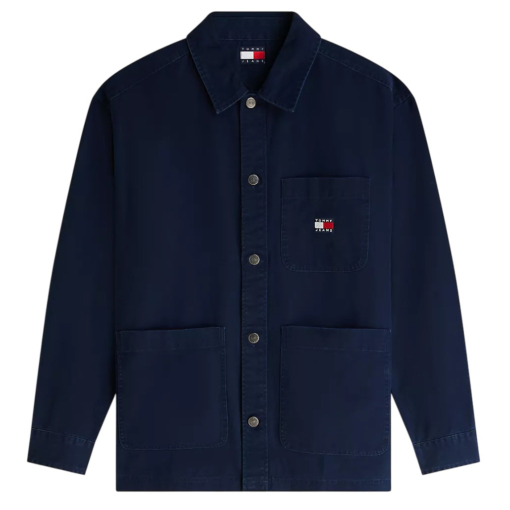 Tommy Jeans Essential Overshirt Navy