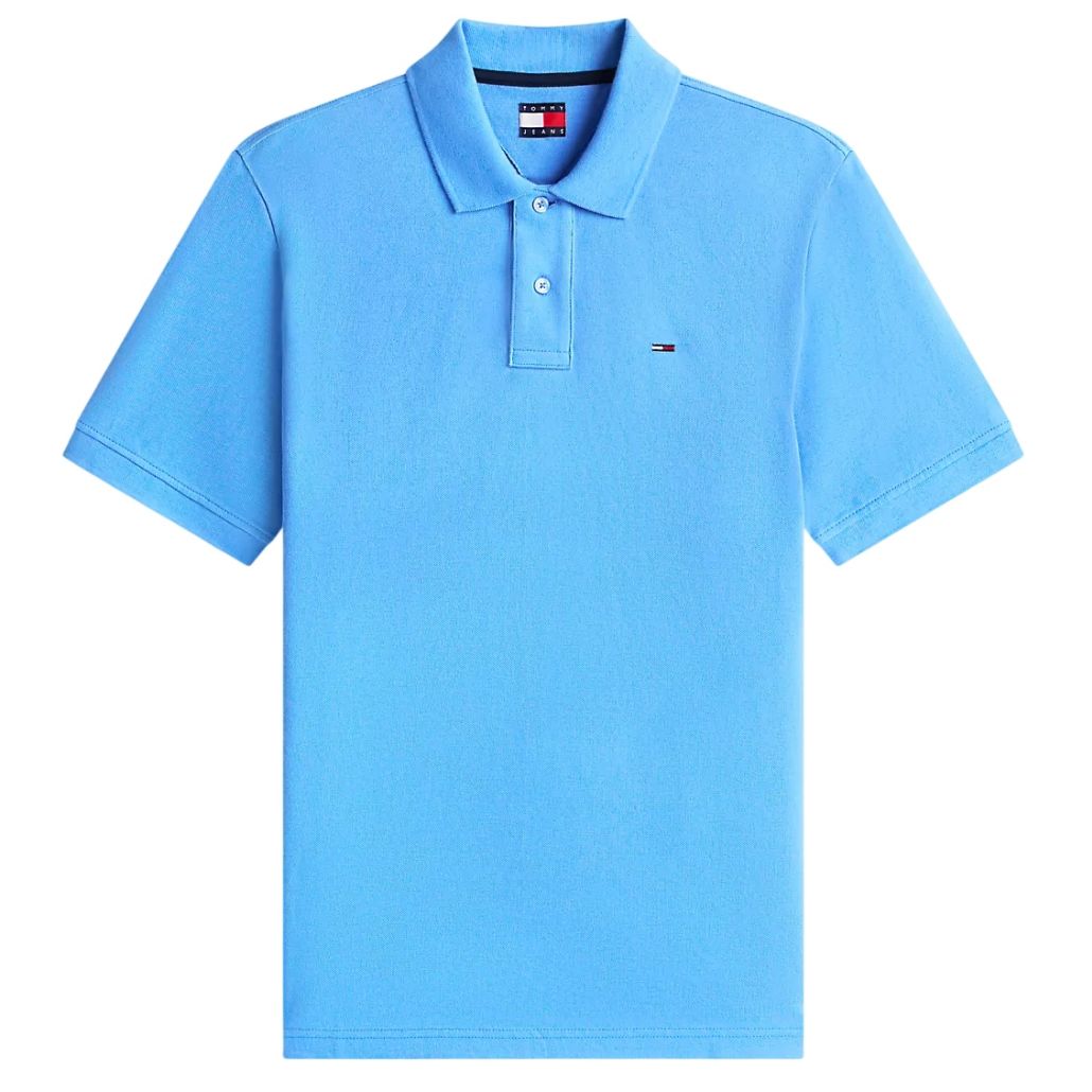 Tommy Jeans Essential Polo Blauw
