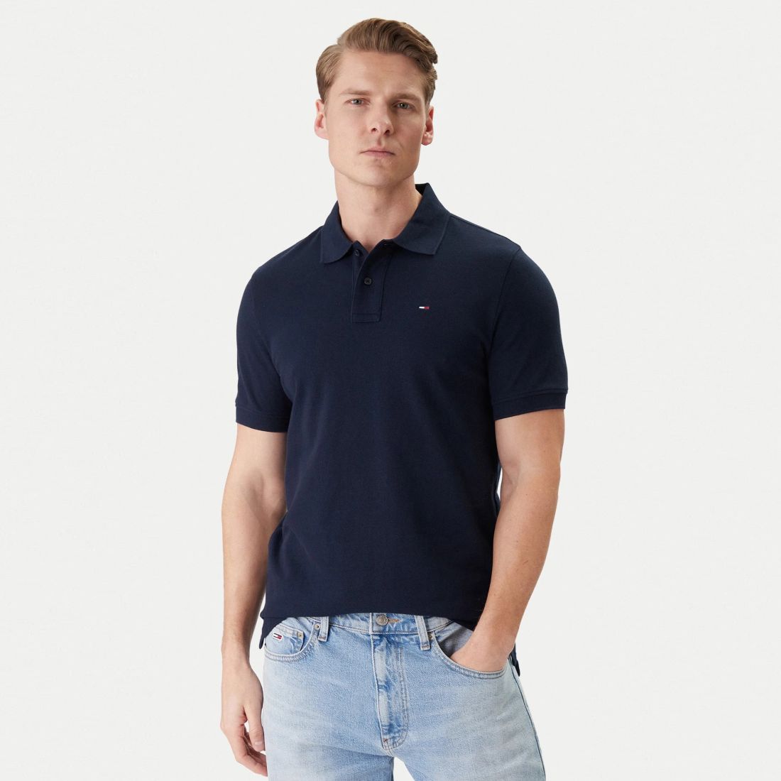 Tommy Jeans Essential Polo Navy