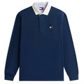 Tommy Jeans Essential Rugby Longsleeve Polo Navy