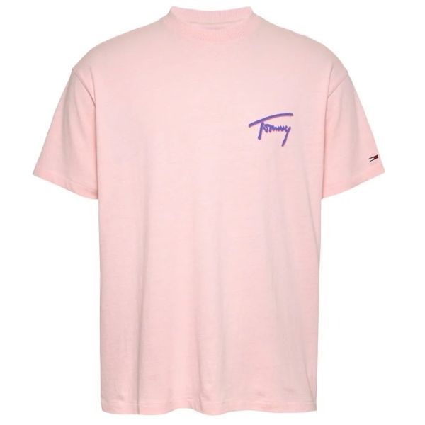 Tommy Jeans Faded Graphic T-shirt Roze