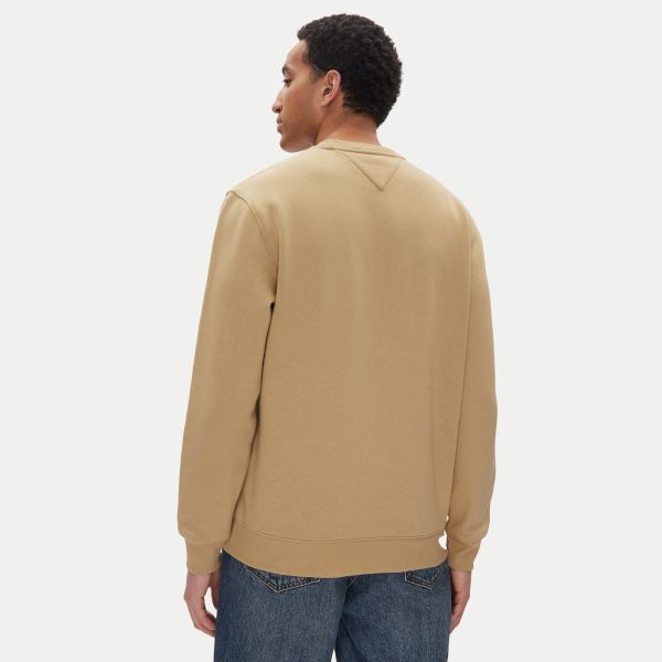 Tommy Jeans Flag Sweater Bruin