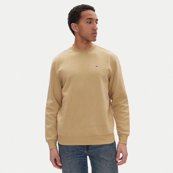 Tommy Jeans Flag Sweater Bruin