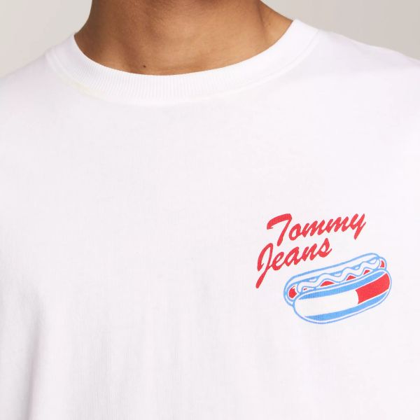 Tommy Jeans Fun Novelty T-shirt Wit