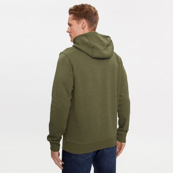 Tommy Jeans Linear Hoodie Donker Groen