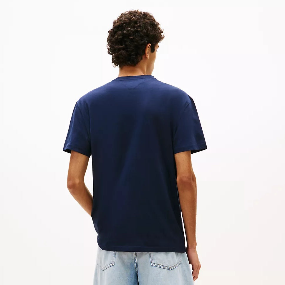 Tommy Jeans Linear Logo T-shirt Navy
