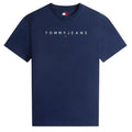 Tommy Jeans Linear Logo T-shirt Navy