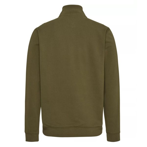Tommy Jeans Regular Entry Graphic Half-Zip Sweater Donker Groen