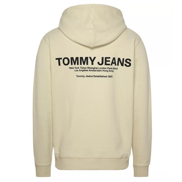 Tommy Jeans Regular Entry Graphic Hoodie Off White
