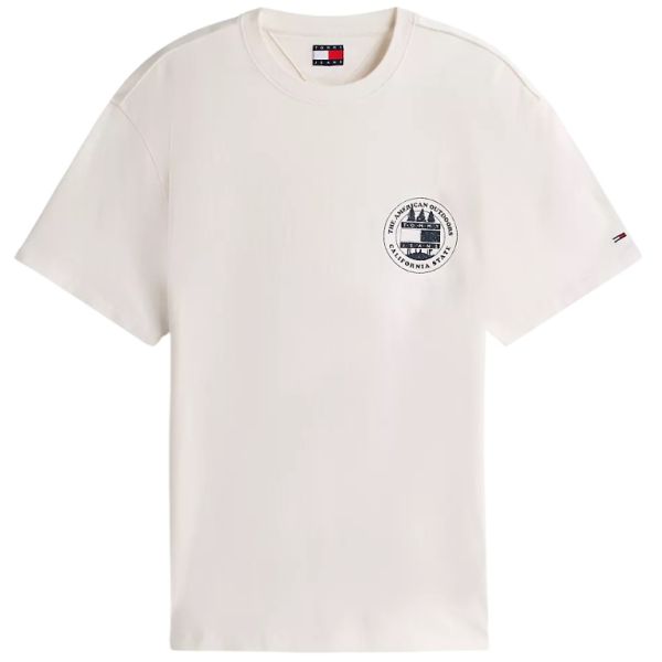 Tommy Jeans Relaxed Outdoor T-shirt Off White