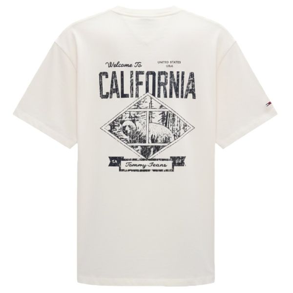 Tommy Jeans Relaxed Outdoor T-shirt Off White