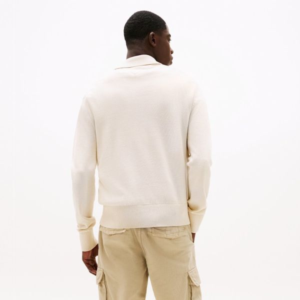 Tommy Jeans Slim Essential Polo Sweater Beige