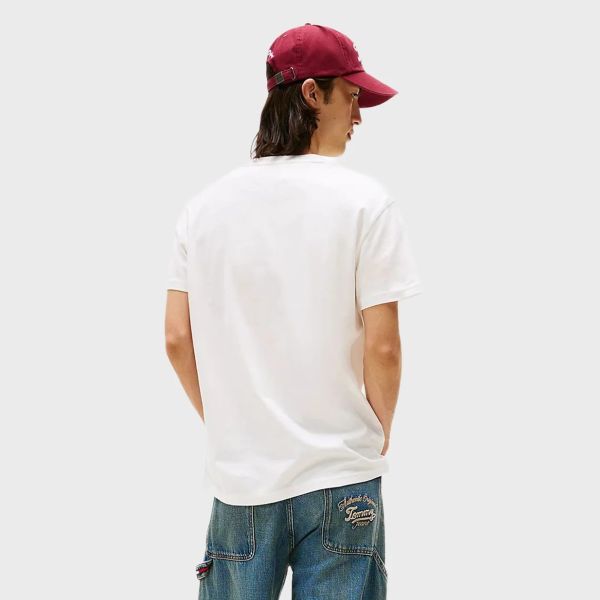 Tommy Jeans Small Motif T-shirt Wit