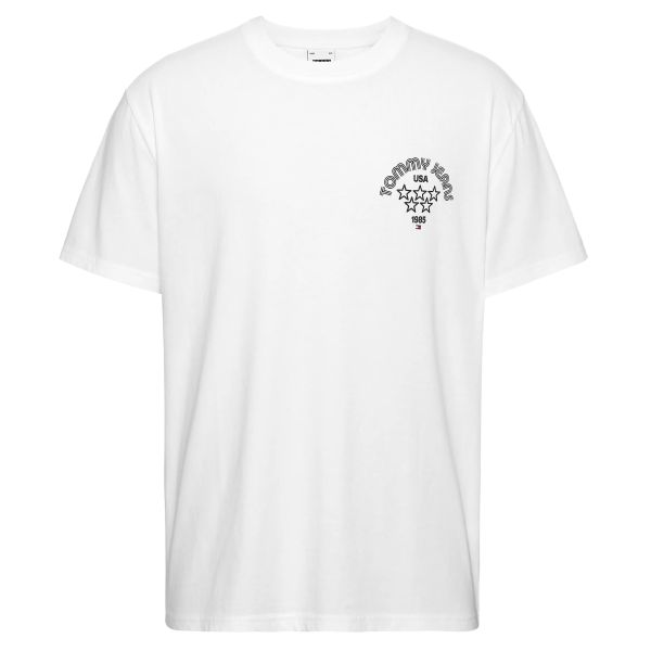 Tommy Jeans Star DNA Twist T-shirt Wit
