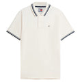 Tommy Jeans Tipped Polo Off White