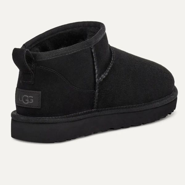 UGG Classic Ultra Mini Laars Zwart