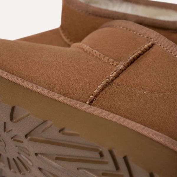 UGG Classic Ultra Mini Laars Bruin