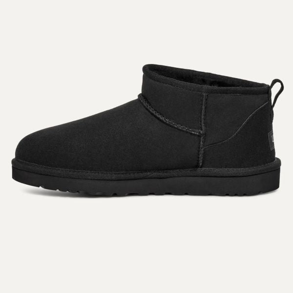 UGG Classic Ultra Mini Laars Zwart