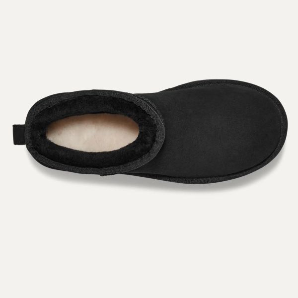 UGG Classic Ultra Mini Platform Laars Zwart