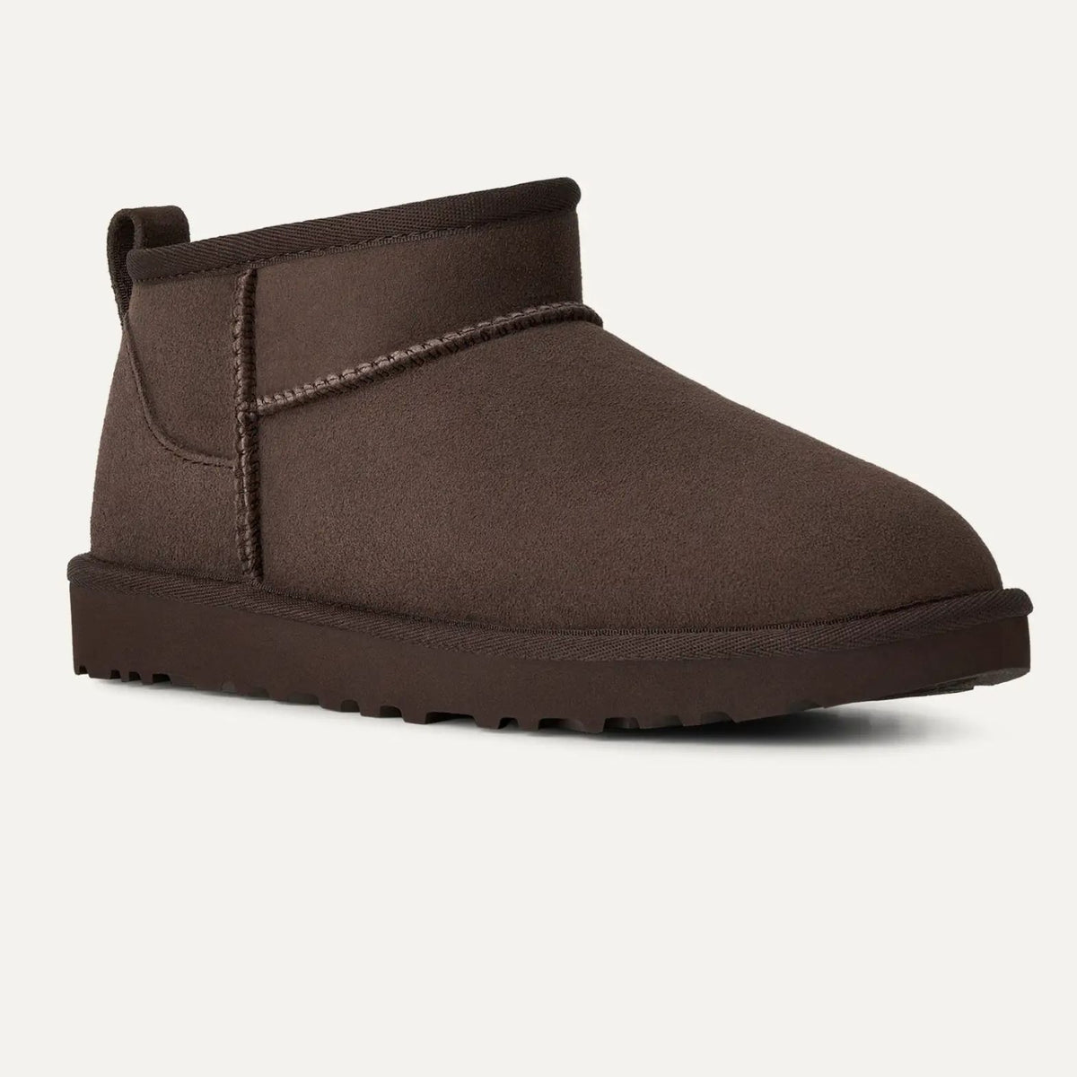 UGG Classic Ultra Mini Laars Donker Bruin
