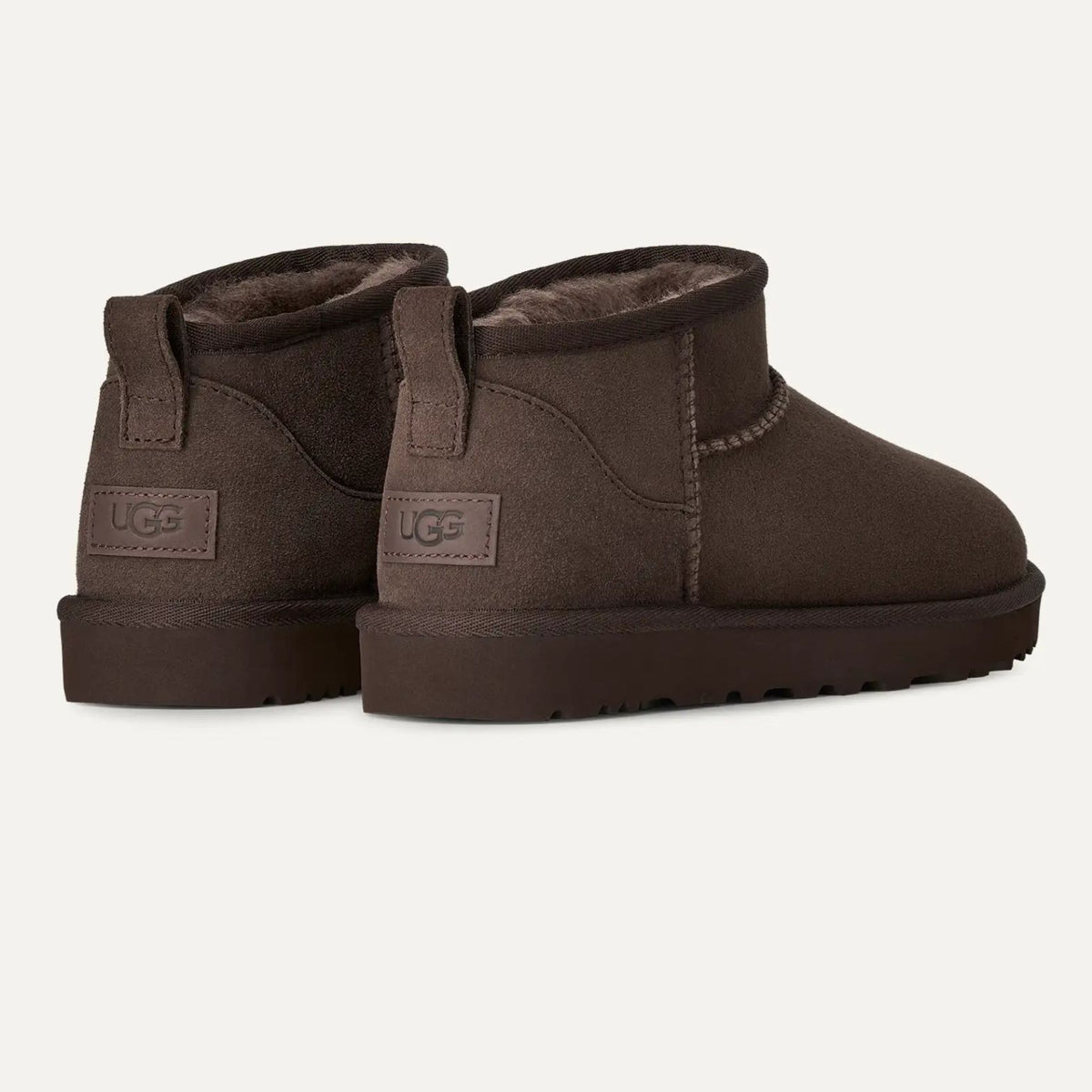 UGG Classic Ultra Mini Laars Donker Bruin