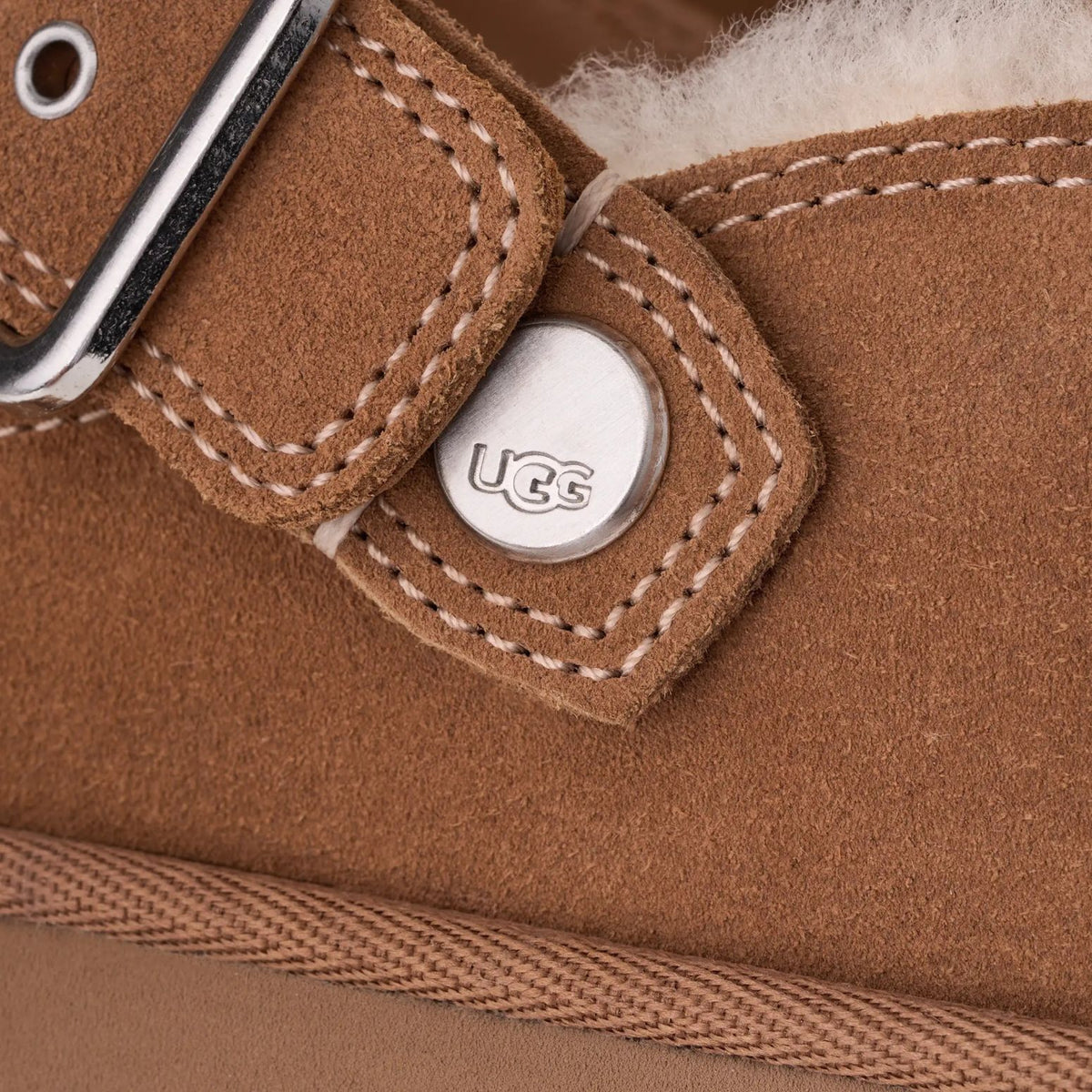 UGG Goldenstar Evelina Clog Pantoffel Beige