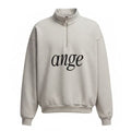ANGE Projects Half Zip Sweater Grijs
