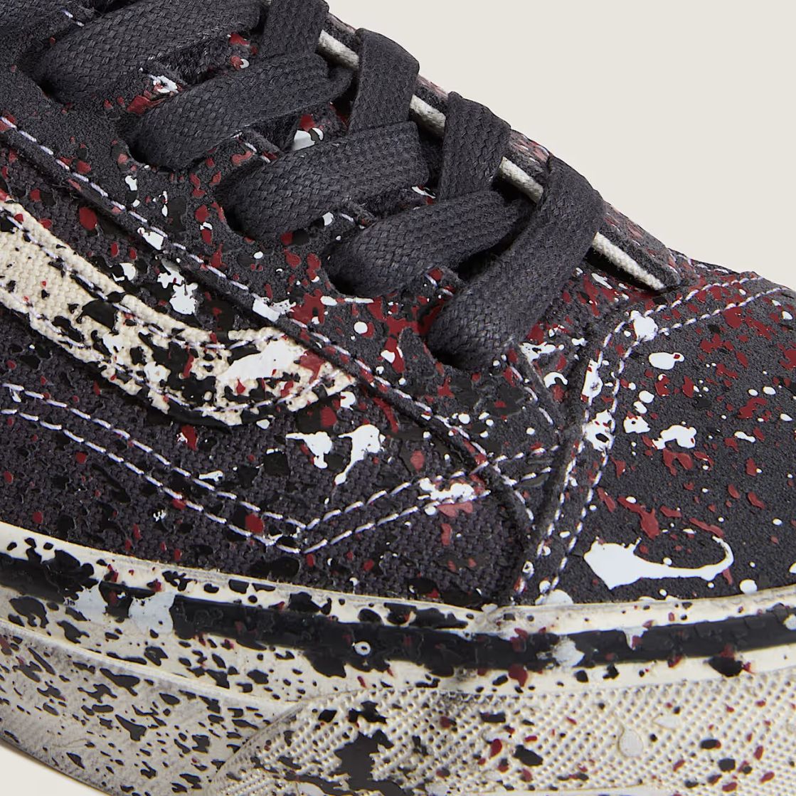Vans LX Old Skool 36 Paint Splatter Sneaker Antraciet